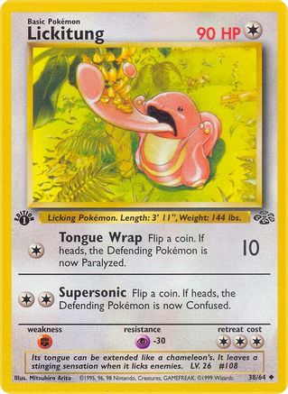 Lickitung (JU-038) (1st Edition)