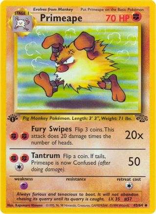 Primeape (JU-043) (Unlimited)