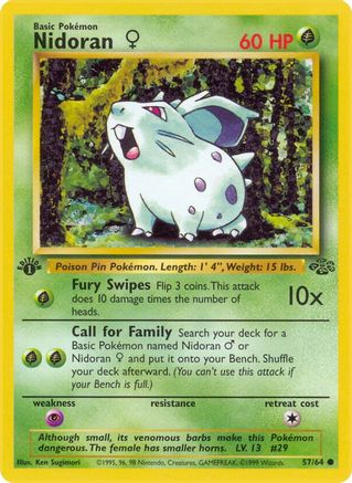 Nidoran F (JU-057) (Unlimited)