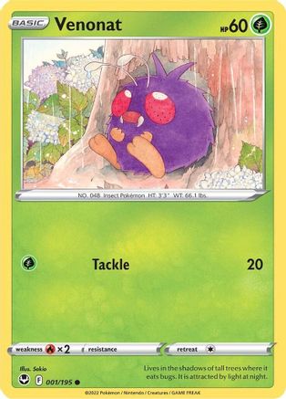 Venonat (SIT-001) (Reverse Holofoil)