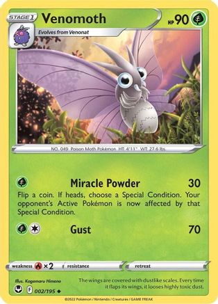 Venomoth (SIT-002) (Reverse Holofoil)