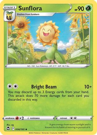 Sunflora (SIT-006) (Reverse Holofoil)