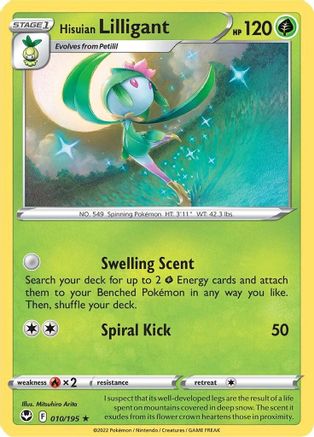 Hisuian Lilligant (SIT-010) (Reverse Holofoil)
