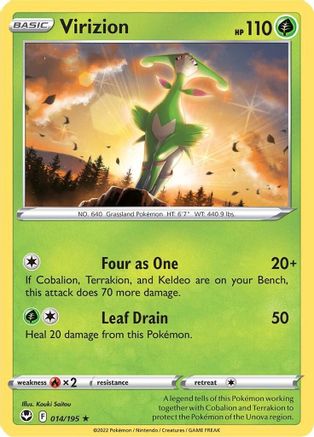 Virizion (SIT-014) (Reverse Holofoil)