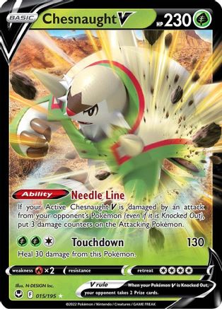 Chesnaught V (SIT-015) (Holofoil)