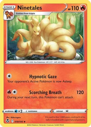 Ninetales (SIT-018) (Reverse Holofoil)
