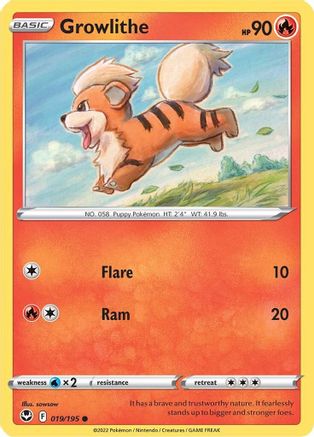 Growlithe (SIT-019) (Reverse Holofoil)