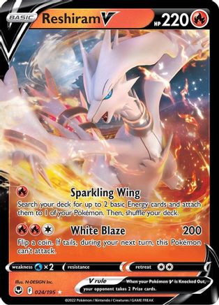 Reshiram V (SIT-024) (Holofoil)