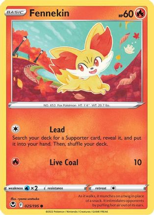 Fennekin (SIT-025) (Reverse Holofoil)