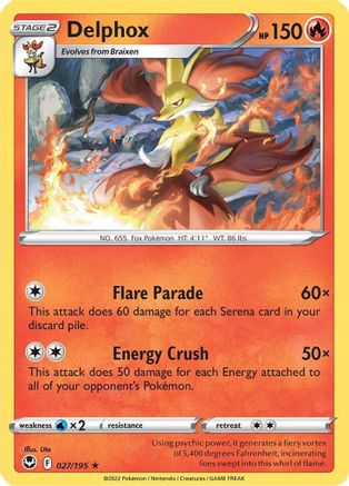 Delphox (SIT-027) (Reverse Holofoil)