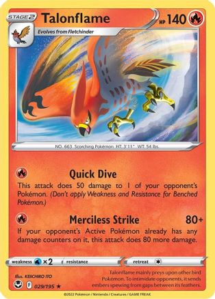 Talonflame (SIT-029) (Reverse Holofoil)