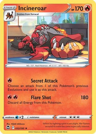 Incineroar (SIT-032) (Reverse Holofoil)