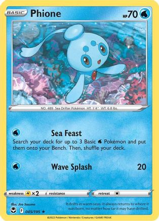 Phione (SIT-045) (Reverse Holofoil)