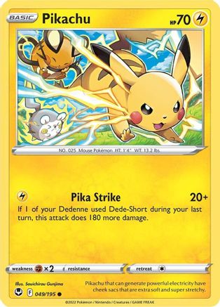 Pikachu (SIT-049) (Reverse Holofoil)