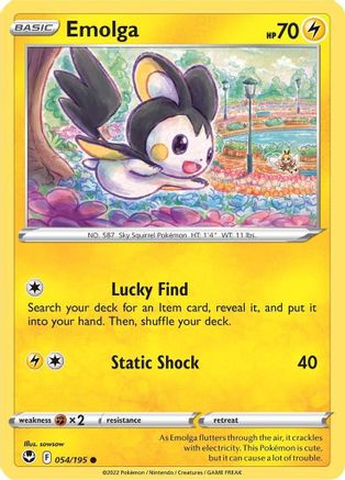 Emolga (SIT-054) (Reverse Holofoil)