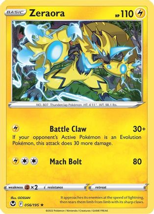 Zeraora (SIT-056) (Reverse Holofoil)