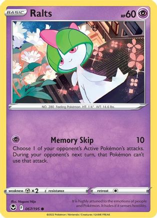 Ralts (SIT-067) (Reverse Holofoil)