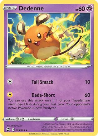 Dedenne (SIT-085) (Reverse Holofoil)