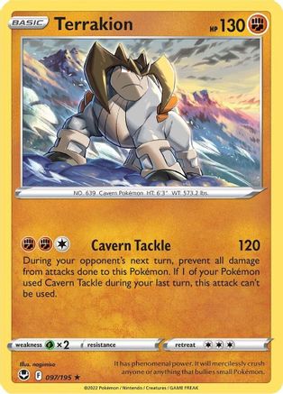 Terrakion (SIT-097) (Reverse Holofoil)