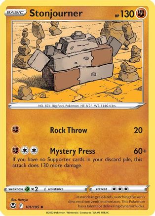 Stonjourner (SIT-101) (Reverse Holofoil)