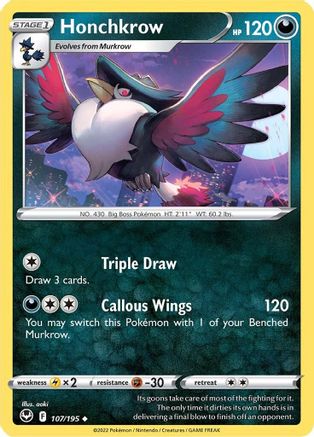 Honchkrow (SIT-107) (Reverse Holofoil)