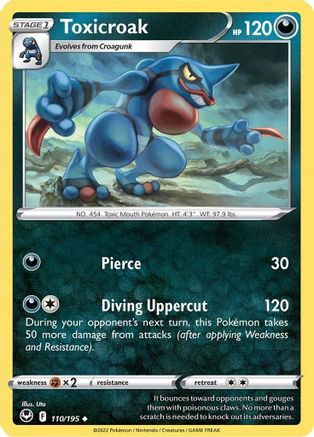 Toxicroak (SIT-110) (Reverse Holofoil)