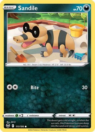 Sandile (SIT-111) (Reverse Holofoil)