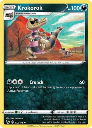 Krokorok (SIT-112) (Reverse Holofoil)