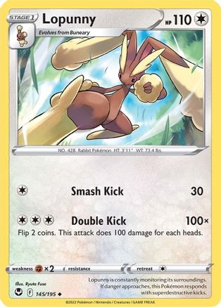 Lopunny (SIT-145) (Reverse Holofoil)