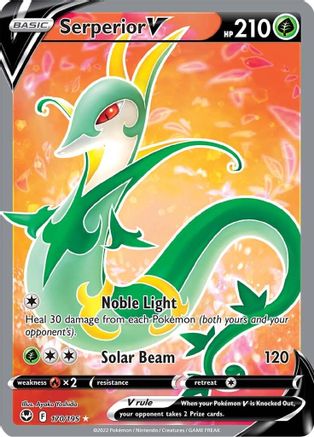 Serperior V (Full Art) (SIT-170) (Holofoil)