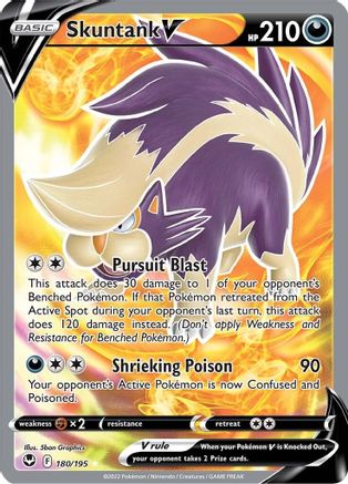 Skuntank V (Full Art) (SIT-180) (Holofoil)