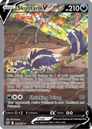 Skuntank V (Alternate Full Art) (SIT-181) (Holofoil)
