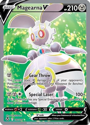 Magearna V (Full Art) (SIT-182) (Holofoil)