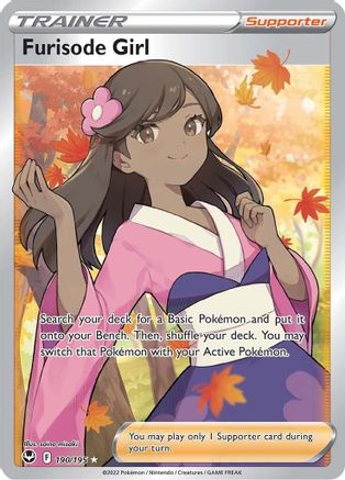 Furisode Girl (Full Art) (SIT-190) (Holofoil)