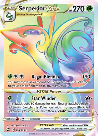 Serperior VSTAR (Secret) (SIT-196) (Holofoil)