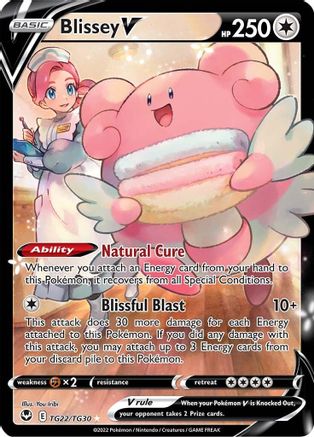 Blissey V (SIT:TG-TG22) (Holofoil)