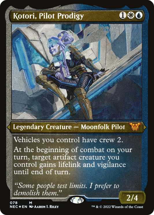 Kotori, Pilot Prodigy (NEC-078) (Display Commander) (Foil)