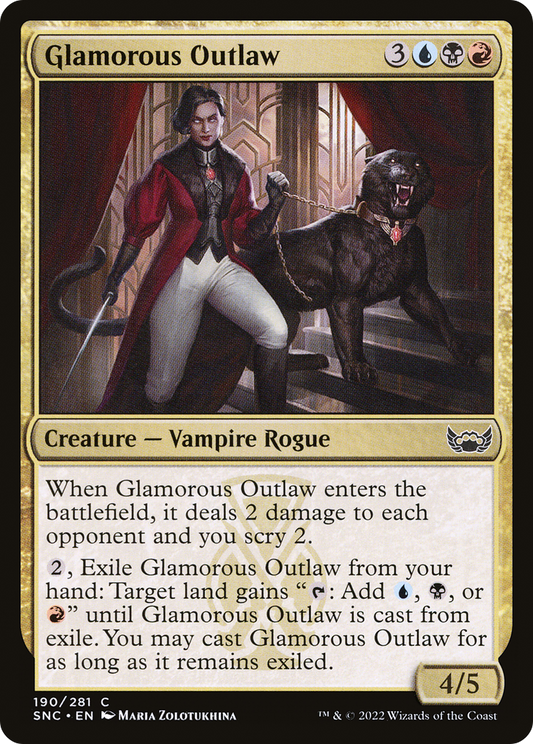 Glamorous Outlaw (SNC-190) (Foil)