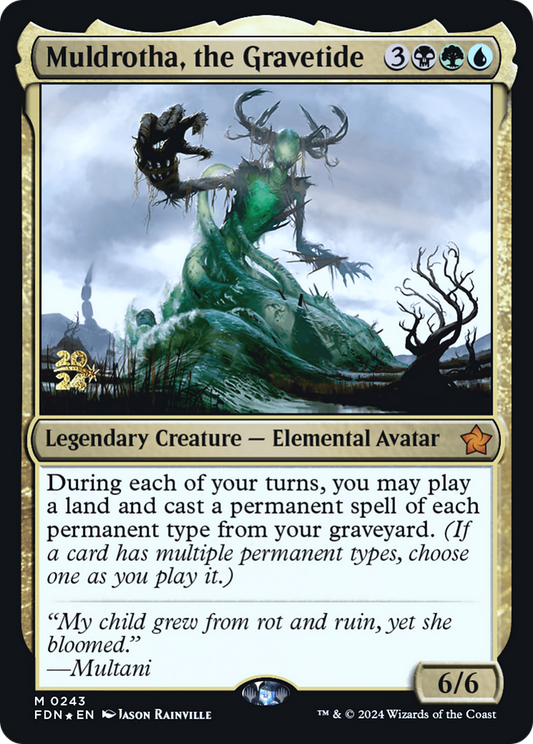 Muldrotha, the Gravetide (PRE-243S) (Foil)