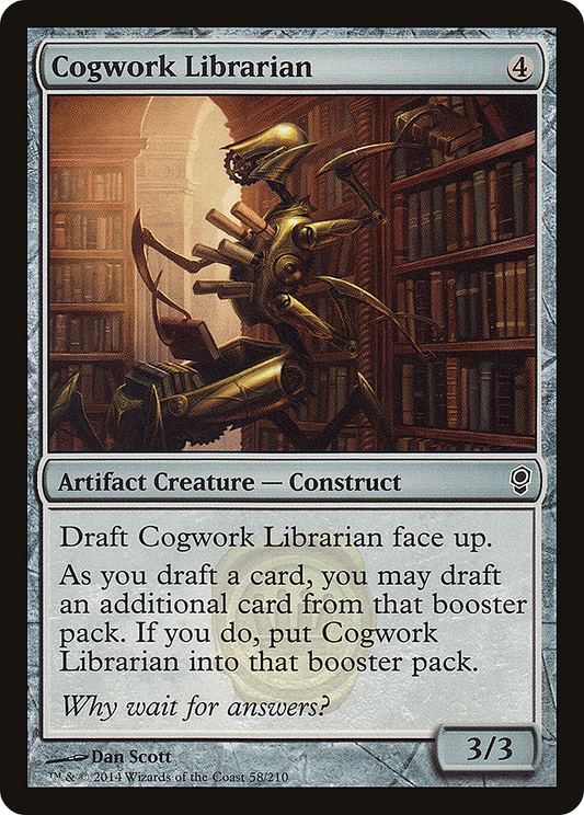 Cogwork Librarian (CNS-058) (Foil)