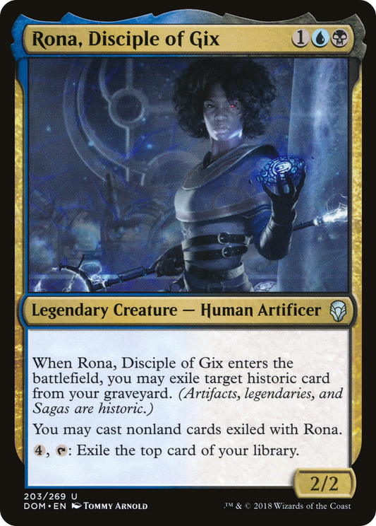 Rona, Disciple of Gix (DOM-203) (Foil)
