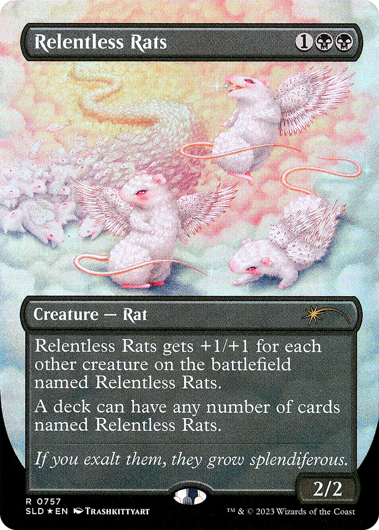 Relentless Rats (SLD-757) (Borderless) (Foil)