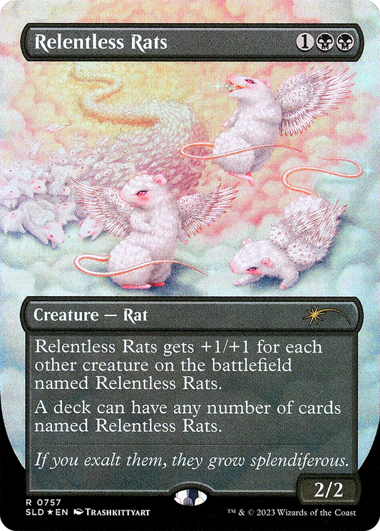 Relentless Rats (SLD-757) (Borderless) (Foil)