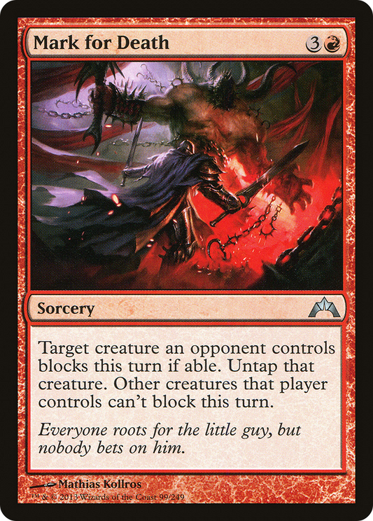 Mark for Death (GTC-099) (Foil)