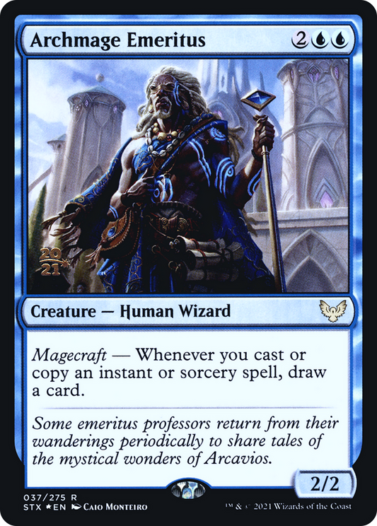 Archmage Emeritus (PRE-37S) (Foil)