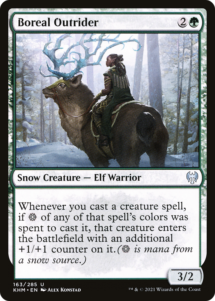 Boreal Outrider (KHM-163) (Foil)