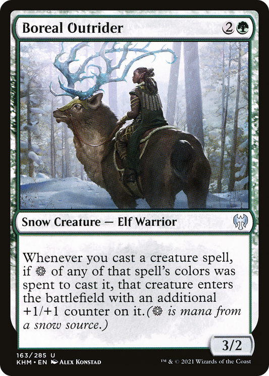 Boreal Outrider (KHM-163) (Foil)