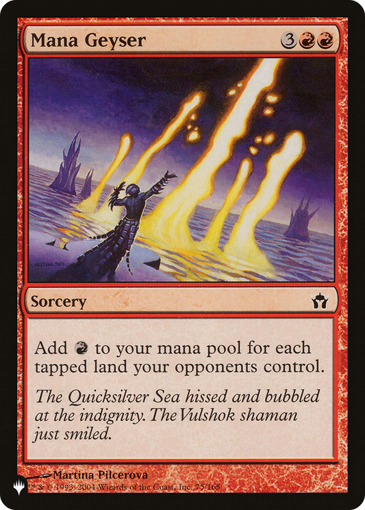 Mana Geyser (LIST-5DN-75)