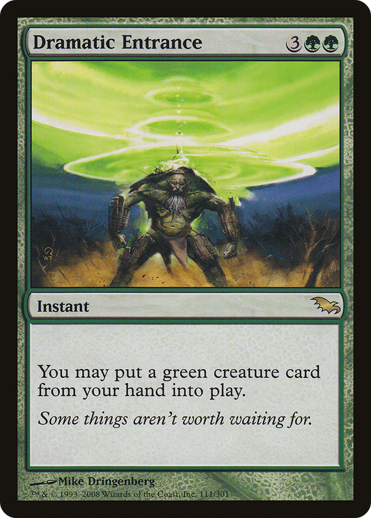 Dramatic Entrance (SHM-111) (Foil)