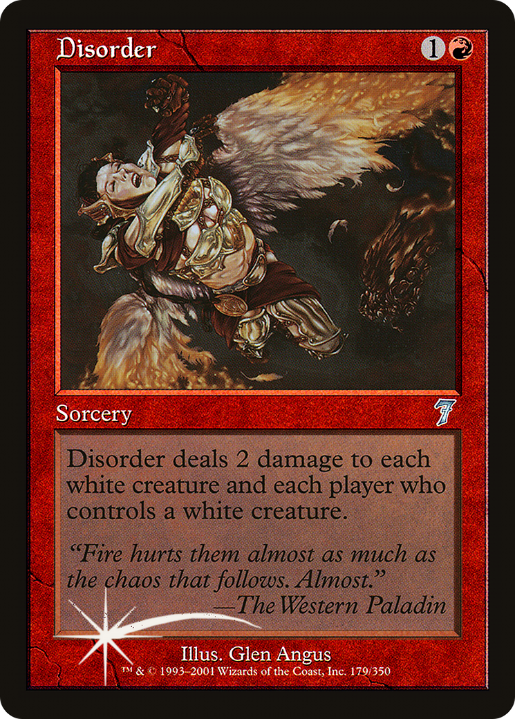Disorder (7ED-179★) (Foil)